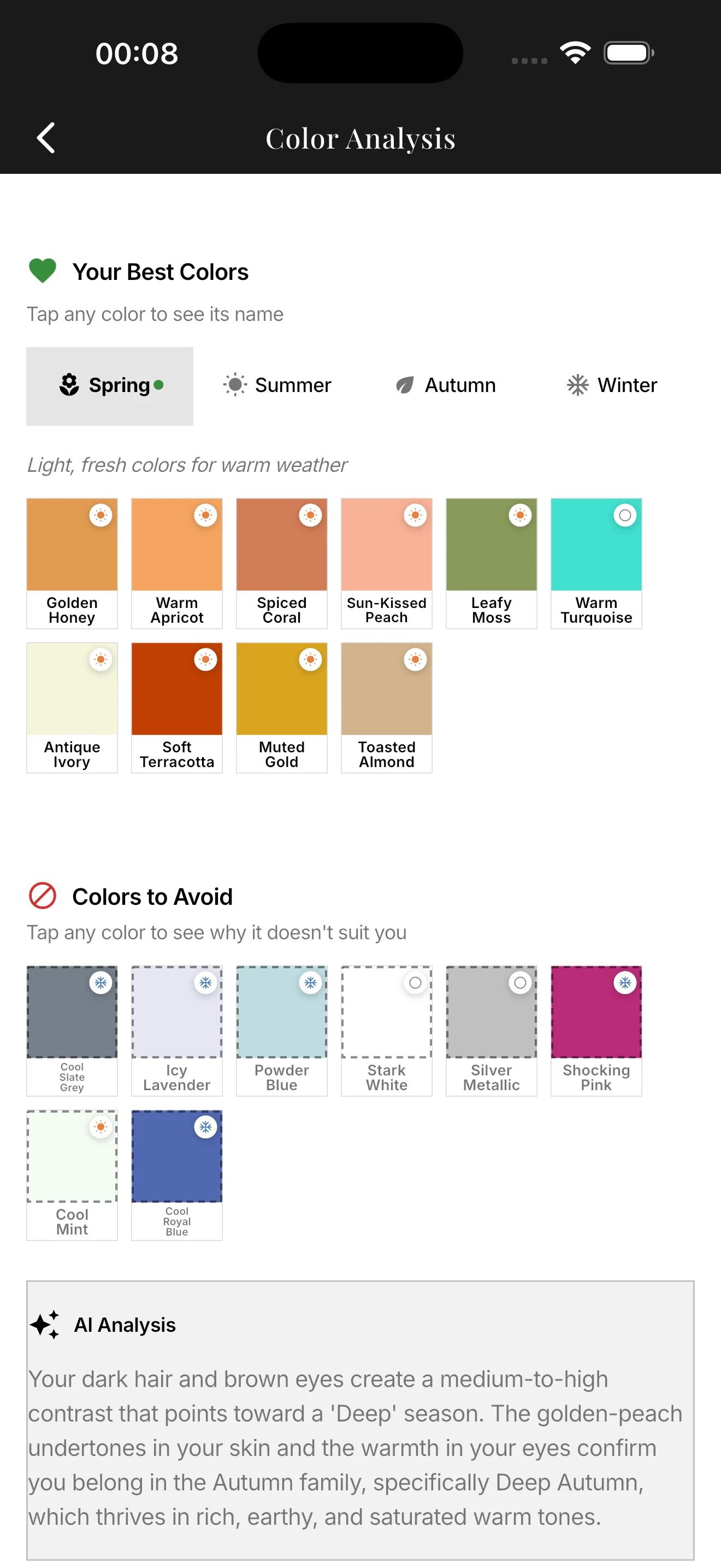 Color Analysis